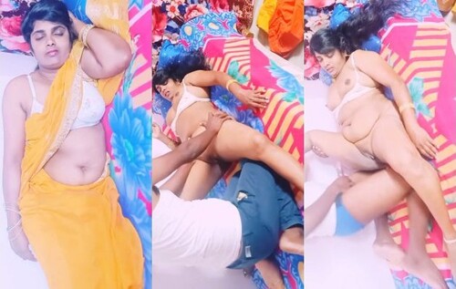 Horny Telugu Bhabhi Blowjob and Fucking