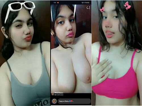 Cute Indian Girl Shows Her Big Boobs