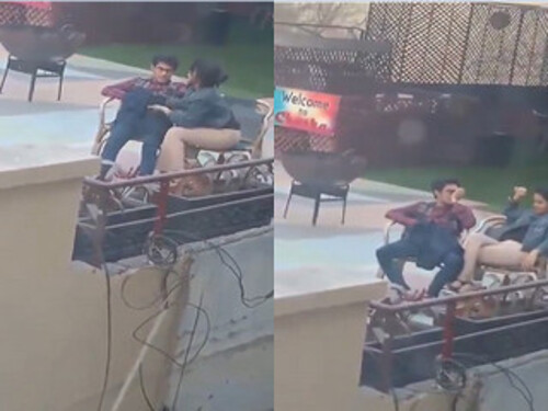 Horny Indian Girl Sucking Lover Dick