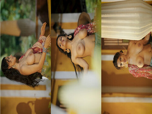 Resmi Nair “LEHENGA CHOLI” – Nude In Veranda