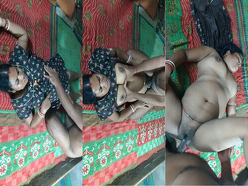 Indian Boudi Boobs Pressing and Fucking