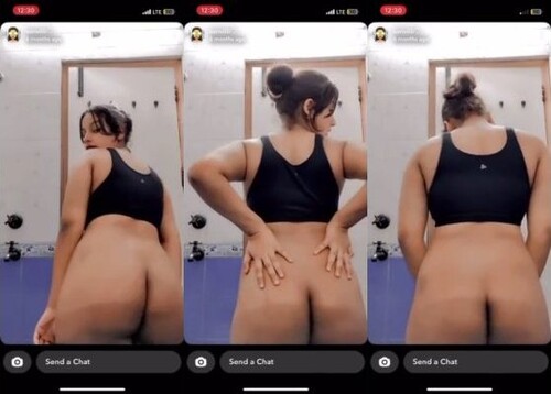 Cute Indian Girl Shows Ass