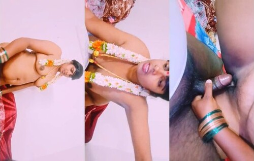 Horny Telugu Wife Blowjob and Fucking