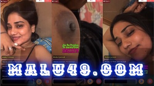 Ruks Khandagle New Live Showing Her Boobs