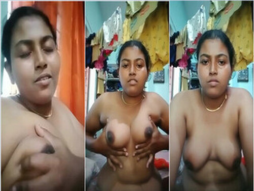 Horny Indian Girl Shows her Boobs and Pussy Part 1