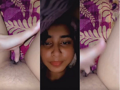 Cute Indian Girl Fingering