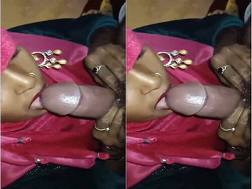 Indian Wife Blowjob and Fucking