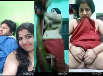 Sexy Bhabhi Shows Her Boobs and Pussy On VC