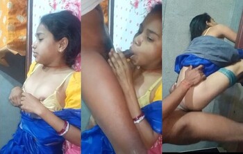 Sexy Indian Wife Blowjob and Fucking