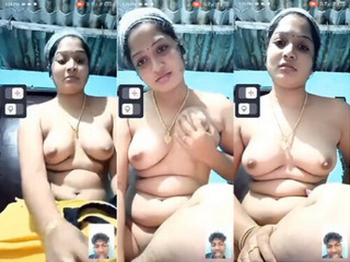 Sexy Indian Cheating Bhabhi Shows Nude Body to Deavar On VC