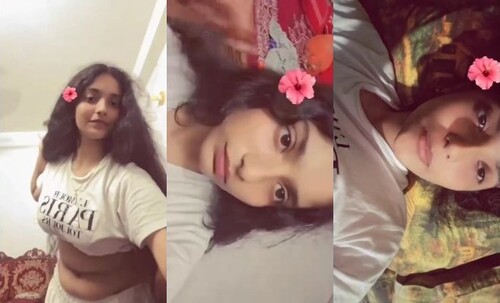 Cute Indian Mal Shows Boobs