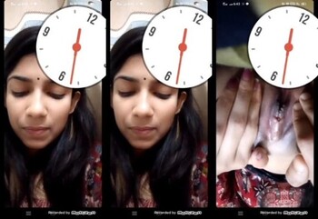 Cute Indian Mal Shows Pussy