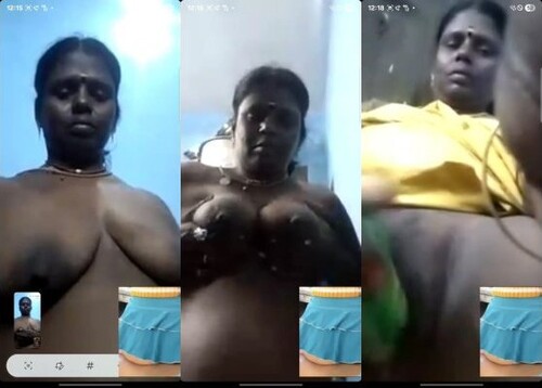 Tamil Bhabhi Shows her Boobs and Masturbating On Vc Part 2