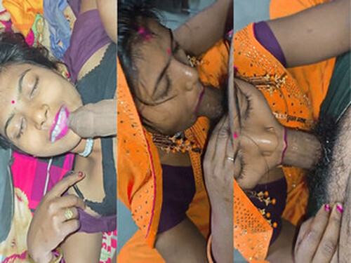 Horny Indian Boudi Sucking Dick (Updates)