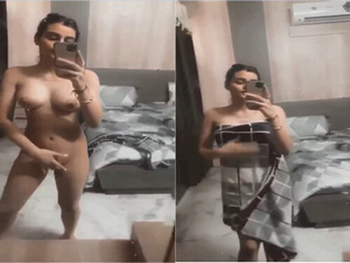 Hot Indian Mall Shows Nude Body