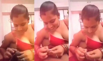 Shy Indian Wife Sucking Hubby Dick