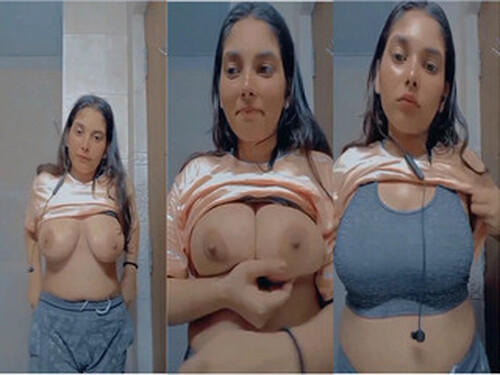 Cute Indian Girl Shows Her Big Boobs