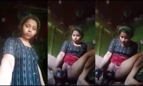 Horny Indian Girl Masturbating