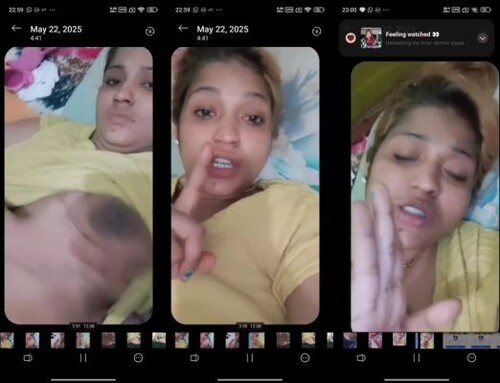 Indian Girl Shows Boobs For Lover