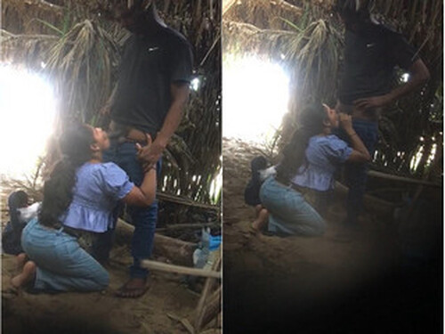 Sri Lankan Lover Blowjob and OutDoor Fucking Part 4 (Updates)