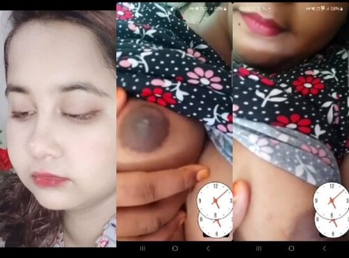 Cute Indian Girl Shows Boobs