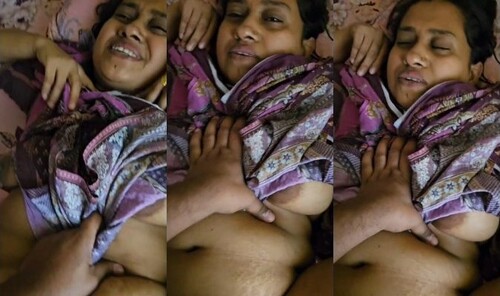 Shy Indian Wife Boobs Pressing and Fucking