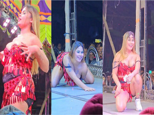 Nisha Maharana Shows Boobs Onn Stage Show