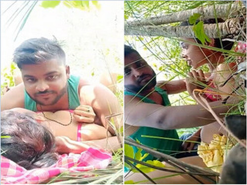 Indian Cheating Wife OutDoor Fucking