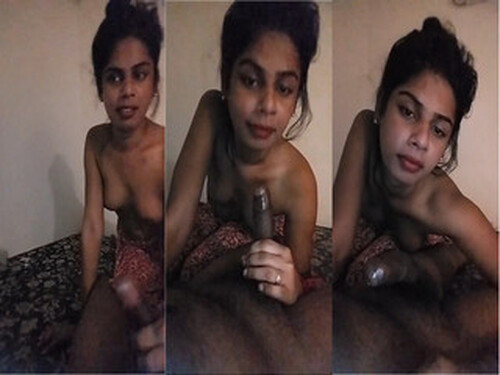 Sexy Indian Wife Sucking Dick