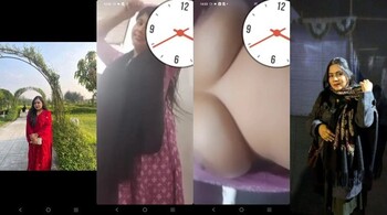 Sexy Indian mal Shows Her Boobs On VC