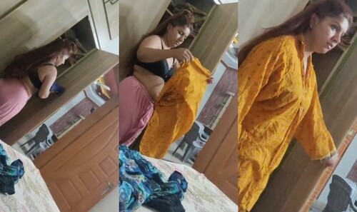 Sexy Indian Bhabhi Changing Cloths