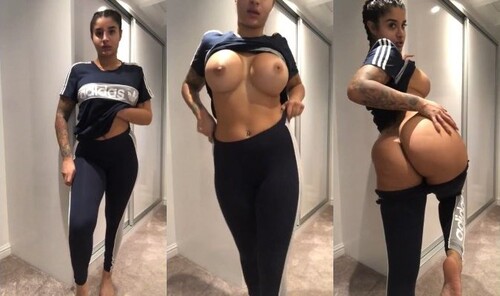 Sexy NRI Girl Shows For Lover