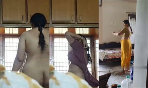 Telugu Mom Boobs Video Record By Son