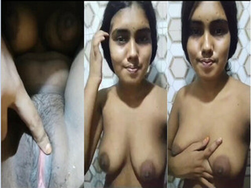 Cute Indian Girl Shows Boobs and Pussy