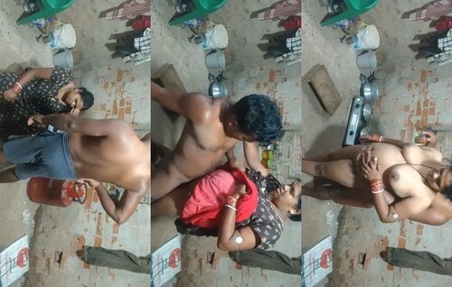 Horny Indian Boudi Boobs pressing and Fucking Part 3