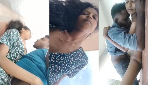 Indian Lover Romance and Fucking on Stairs