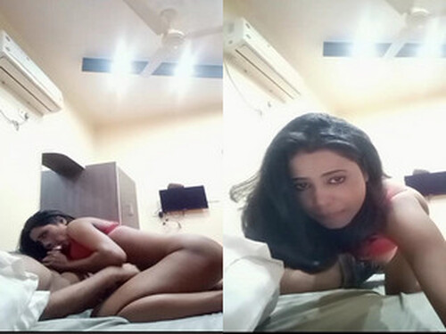 Indian Lover Blowjob and Hard Fucking In Hotel Part 2