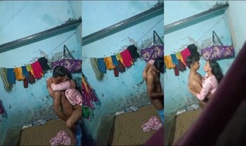 Indian Cheating Wife Romance and Standing Fucking With Devar