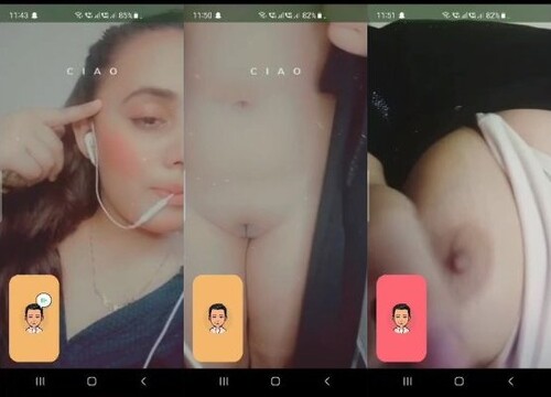Cute Indian Girl Shows Boobs and Pussy On VC