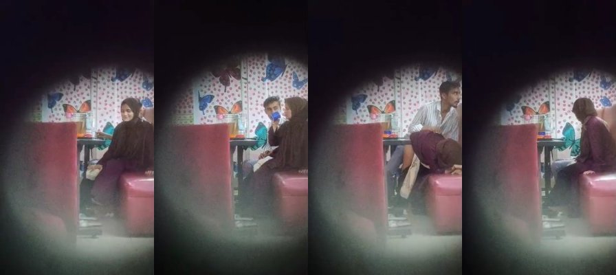 Hijabi Girl Fucking With Lover In Restaurant
