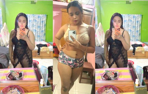 Horny Bengali Cheater Milf Showing Bathing