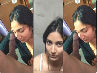 Horny Gf Playing With Dick