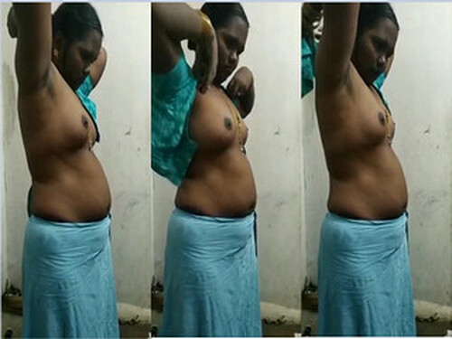 Indian Wife Wearing Cloths Record By Hubby