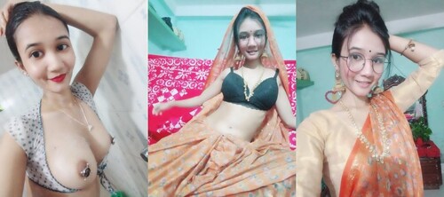 Horny Slim Indian Girl Shows Nude Body For Lover Part 4