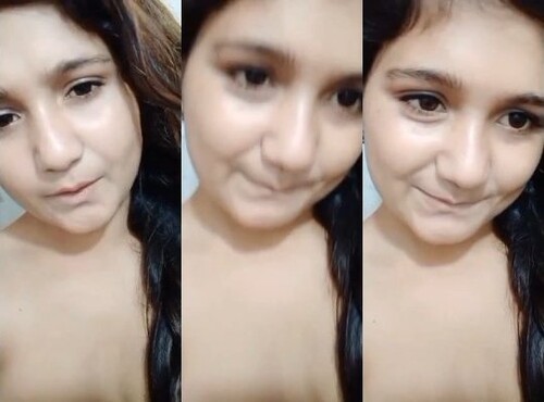 Cute Indian Girl Shows Her Boobs