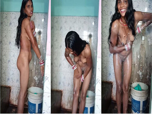 Indian Bihari Wife Bathing & Blowjob and Fucking part 2