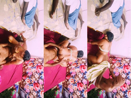 Horny Telugu Bhabhi ThreeSome Fucking