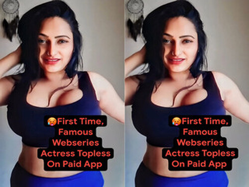 Jayshree Gaikwad New Paid App Video With Full Face Pressing Her B00bs Passionately