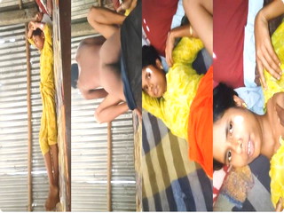 Desi Vlg Wife Boobs Pressing and Fucking Part 1