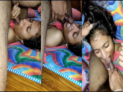 Sexy Lankan Wife Blowjob